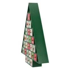 Northlight 15" Green Tree Shaped Christmas Advent Calendar Decoration -Michaels Store D491519S 5