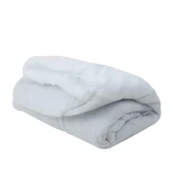 Northlight 8.25ft. Solid White Artificial Soft Snow Christmas Craft Blanket