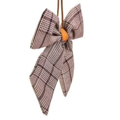 Northlight 19" Black & White Plaid Two Loop Christmas Bow Decoration 10 Northlight 19" Black & White Plaid Two Loop Christmas Bow Decoration -Michaels Store D491534S 13