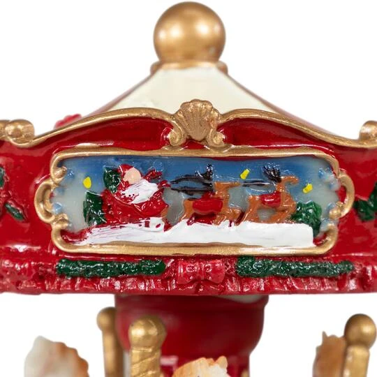 Northlight 6.5" Animated Carousel Music Box 5 Northlight 6.5" Animated Carousel Music Box - Image 5