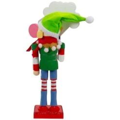 Northlight 11" Tootsie Roll Charms Blow Pop Wooden Elf Figurine -Michaels Store D491552S 4