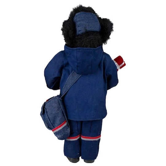 Northlight 17" United States Postal Service Standing Santa Claus Figurine 5 Northlight 17" United States Postal Service Standing Santa Claus Figurine - Image 5
