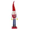 Northlight 16.75" Red & Blue Dots Christmas Nutcracker Figurine