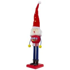 Northlight 16.75" Red & Blue Dots Christmas Nutcracker Figurine -Michaels Store D491570S 5