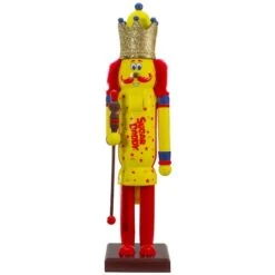 Northlight 14" Tootsie Roll Sugar Daddy Wooden Christmas Nutcracker Figure