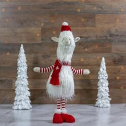 Northlight 26" Plush Standing Llama Tabletop Decoration -Michaels Store D491577S 2