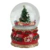 Northlight 6" Musical Christmas Tree & Train Animated Water Globe