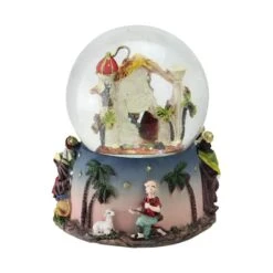 Northlight 6" Nativity Manger Scene Musical Christmas Snow Globe -Michaels Store D491590S 2