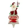 Northlight 9.75" Silver Pepsi-Cola Santa Claus Christmas Stocking Holder