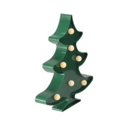 Northlight 8.75" Green Christmas Tree Marquee Wall Sign -Michaels Store D491611S 4