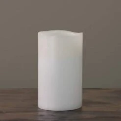 Northlight 10" White Flameless LED Lighted Flickering Christmas Pillar Candle -Michaels Store D491651S 3