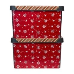 Simplify Santa's Elves Storage Tote Bin -Michaels Store D492890S 16
