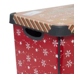 Simplify Santa's Elves Storage Tote Bin -Michaels Store D492890S 17
