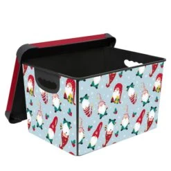 Simplify Happy Christmas Storage Tote Bin -Michaels Store D492892S 20