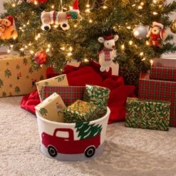 Simplify Round Felt Truck Tote 9 Simplify Round Felt Truck Tote -Michaels Store D504267S 4