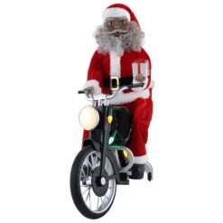 20" Black Motorcycling Santa 7 20" Black Motorcycling Santa -Michaels Store D511950S 2