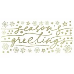 RoomMates Season's Greetings Peel And Stick Wall Decals