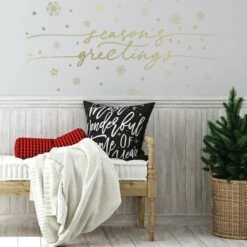 RoomMates Season's Greetings Peel And Stick Wall Decals -Michaels Store D515182S 4
