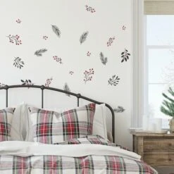 Roommates Holly Berries & Twigs Peel And Stick Wall Decals -Michaels Store D515183S 3