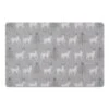 Deer And Tree Pattern 27x18 Floor Mat
