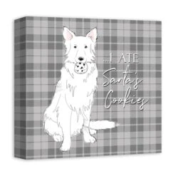 I Ate Santa's Cookies 12x12 Canvas Wall Art 8 I Ate Santa's Cookies 12x12 Canvas Wall Art -Michaels Store D517998S 2
