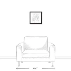 The Most Wonderful Time Of The Year 12x12 Black Framed Canvas 9 The Most Wonderful Time Of The Year 12x12 Black Framed Canvas -Michaels Store D518000S 4