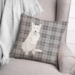 I Ate Santa's Cookies 18x18 Throw Pillow -Michaels Store D518010S 2