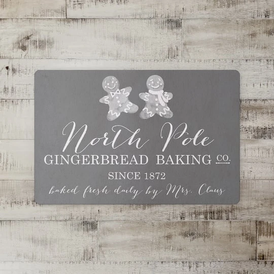 North Pole Gingerbread Co. 27x18 Floor Mat 3 North Pole Gingerbread Co. 27x18 Floor Mat - Image 3