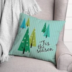 Tis The Season Trees 18x18 Throw Pillow -Michaels Store D518057S 2