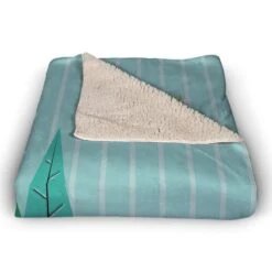 Tis The Season Trees 50x60 Sherpa Fleece Blanket -Michaels Store D518078S 3