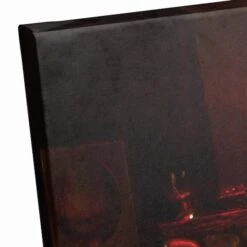 Santa By The Fireplace 24x20 Canvas Wall Art 9 Santa By The Fireplace 24x20 Canvas Wall Art -Michaels Store D518097S 3