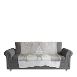 Gray Church 50x60 Coral Fleece Blanket -Michaels Store D518123S 3