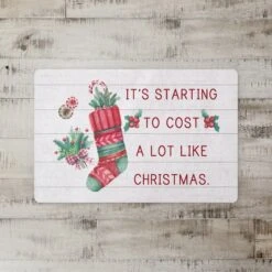 Cost A Lot Like Christmas Floor Mat -Michaels Store D518145S 2