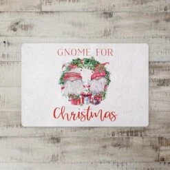 Gnome For Christmas Floor Mat -Michaels Store D518147S 2