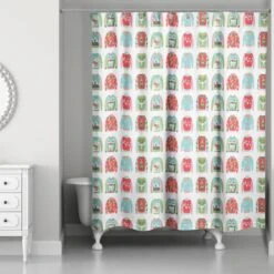 Ugly Sweater Pattern Shower Curtain -Michaels Store D518168S 2