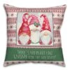 No Place Like Gnome 18x18 Throw Pillow