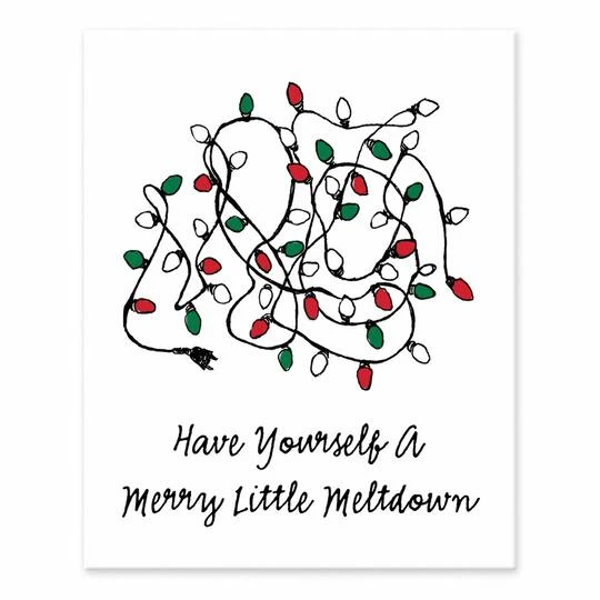 Merry Little Meltdown 8x10 Tabletop Canvas 2 Merry Little Meltdown 8x10 Tabletop Canvas - Image 2