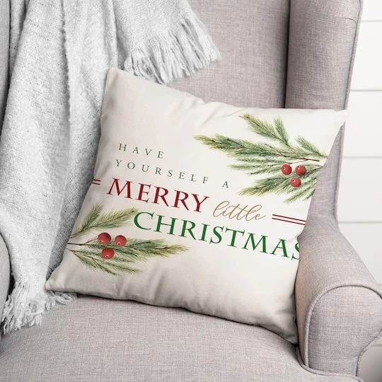 Have Merry Little Christmas Throw Pillow 3 Have Merry Little Christmas Throw Pillow - Image 3