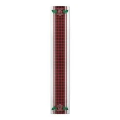 90" Look Like Christmas Plaid Table Runner -Michaels Store D518241S 3