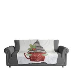 Snuggle Up Gnome 50x60 Coral Fleece Blanket -Michaels Store D518271S 3