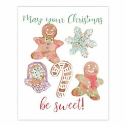 Sweet Christmas Cookies Tabletop Canvas