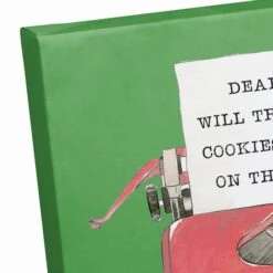 Christmas Typewriter Canvas Wall Art -Michaels Store D518300S 3