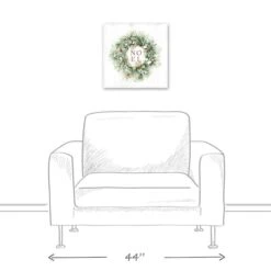 Christmas Wreath Noel Canvas Wall Art 10 Christmas Wreath Noel Canvas Wall Art -Michaels Store D518302S 4