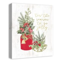 Season Jolly Plants 16x20 Canvas Wall Art -Michaels Store D518307S 2