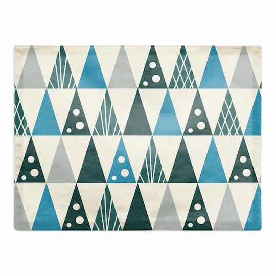 Cool Tree Pattern 18x14 Poly Twill Placemat 2 Cool Tree Pattern 18x14 Poly Twill Placemat - Image 2