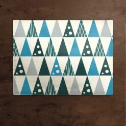 Cool Tree Pattern 18x14 Poly Twill Placemat 5 Cool Tree Pattern 18x14 Poly Twill Placemat -Michaels Store D518379S 2