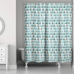 Cool Tree Pattern Shower Curtain 5 Cool Tree Pattern Shower Curtain -Michaels Store D518388S 2