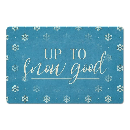 Up To Snow Good 27x18 Floor Mat 2 Up To Snow Good 27x18 Floor Mat - Image 2