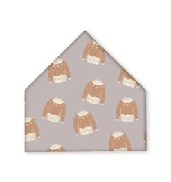 Sweater Weather 12x12 House Shaped Canvas