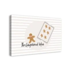 The Gingerbread Man 24x36 Canvas Wall Art 8 The Gingerbread Man 24x36 Canvas Wall Art -Michaels Store D518454S 2